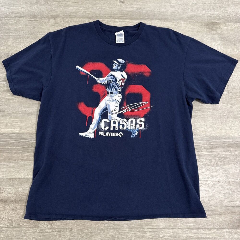 Triston Casas Shirt Boston Red Sox Men’s XL MLB Baseball Blue